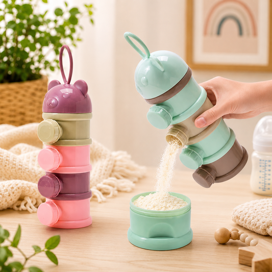 Boite doseuse lait | Ours Empilable