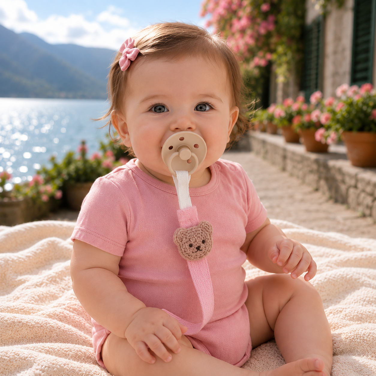 Bebe_souriant_pres_du_lac_attache_tetine