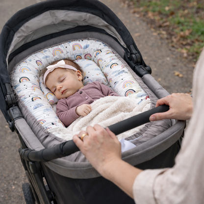 Berceau Bébé - NidPortableBébé™- Arc En Ciel | CoconSécurisé