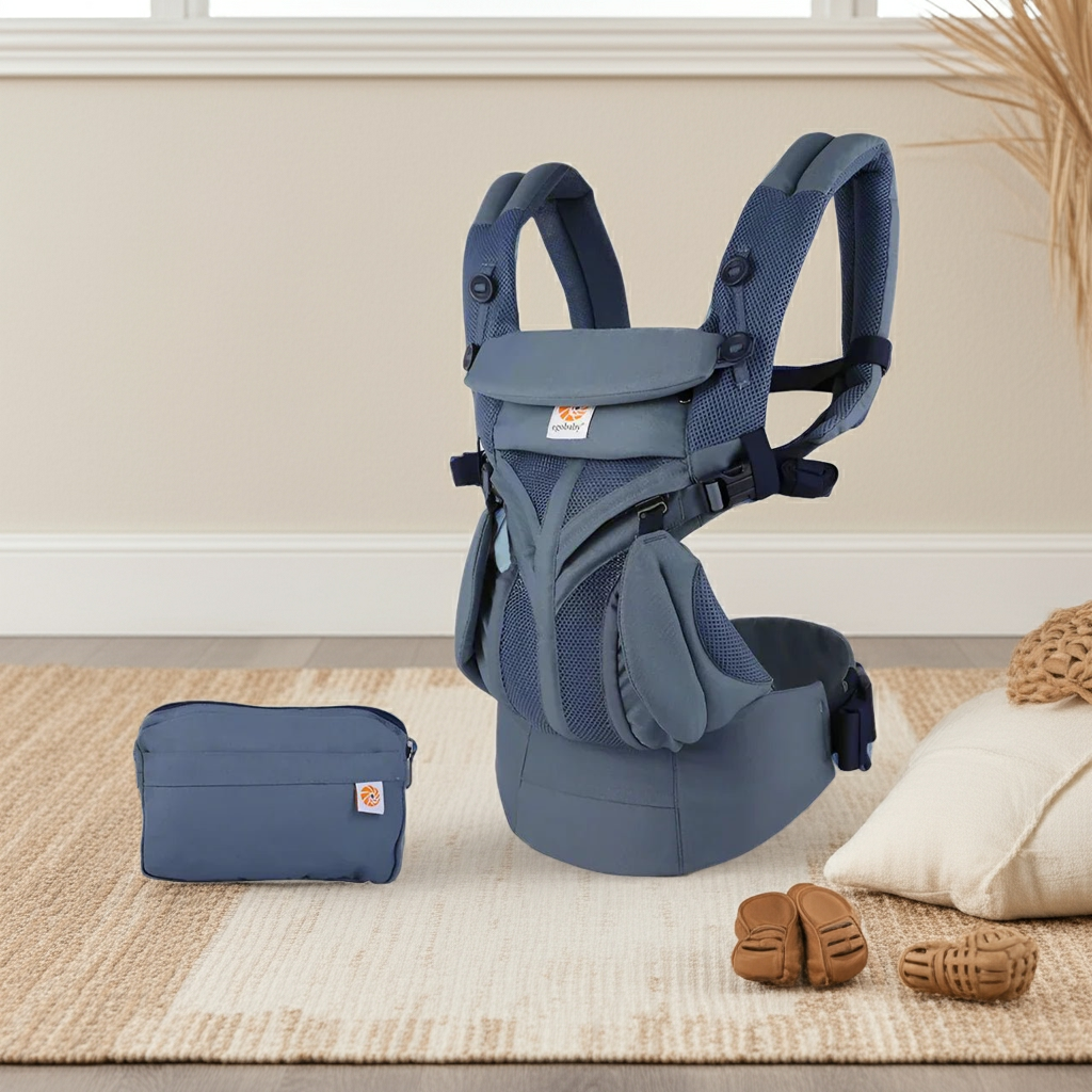 Porte Bébé - BreathBabyBag™ - Bleu Marine