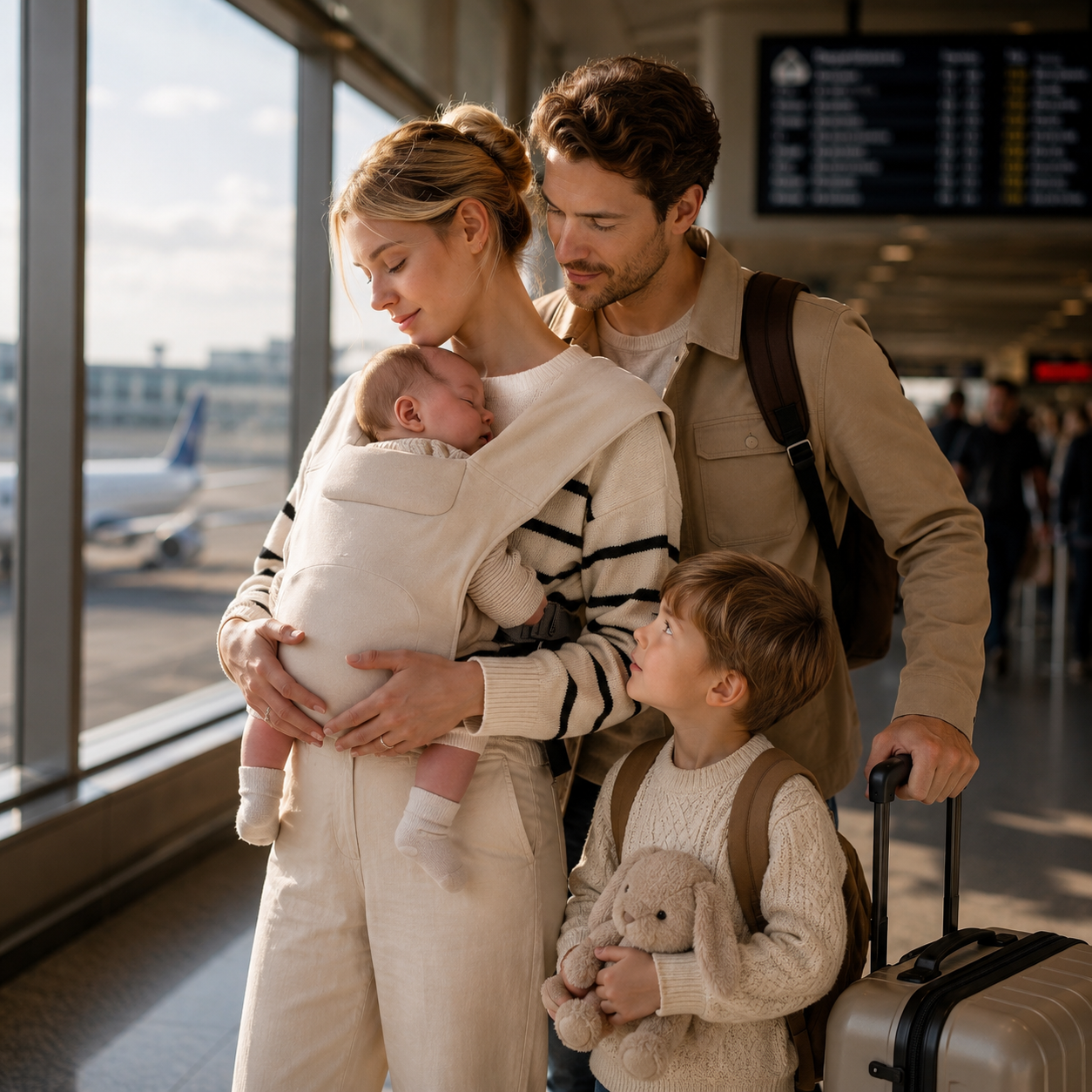 Moment_calme_dans_l_aeroport_porte_bebe_ergonomique