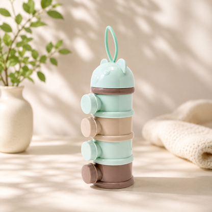 Boite doseuse lait | Ours Empilable