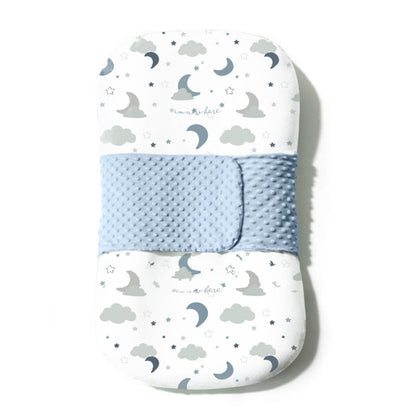 Reducteur de lit bebe lunes et etoiles