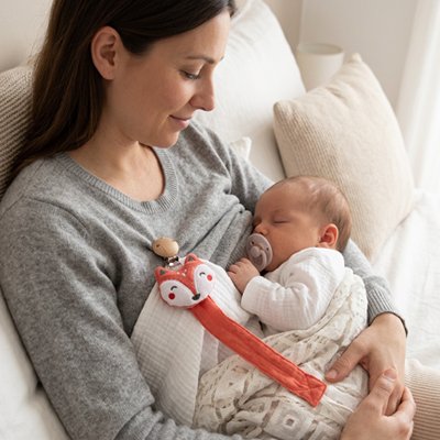Attache tetine joli accessoire de puériculture