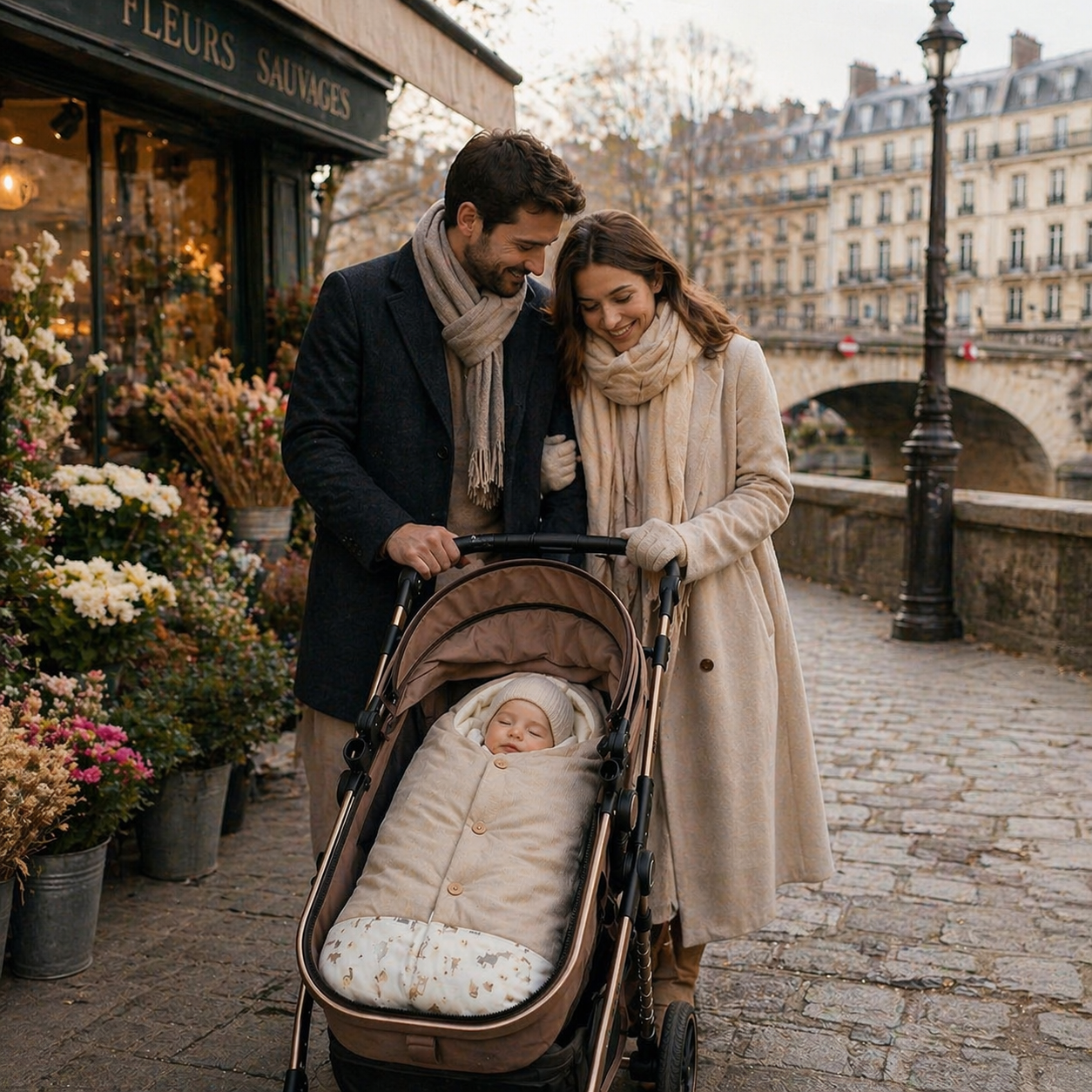 Nid d'ange hiver | Ultra-doux universel