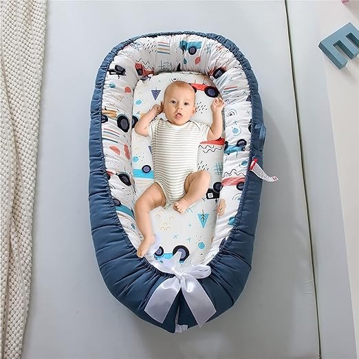 Berceau Bébé - NidPortableBébé™ - Voiture Bleue - Ma boutique