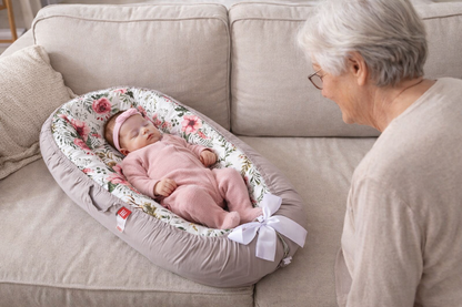 Berceau Bébé - NidPortableBébé™- Arc En Ciel | CoconSécurisé