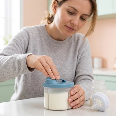 Boite doseuse lait 4 compartiments indépendants