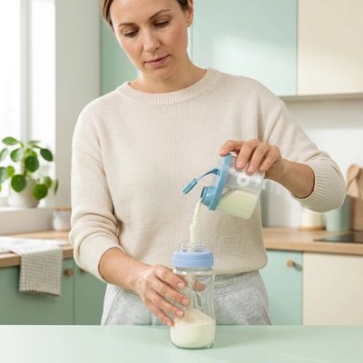 Boite doseuse lait Facile à utiliser 