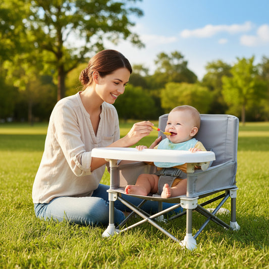 Chaise Pliante BabyBoosterSeat™ Gris 