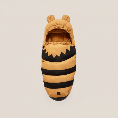 chancelière poussette universelle bébé 0 à 24 mois cocon chaud sortie hiver motif abeille