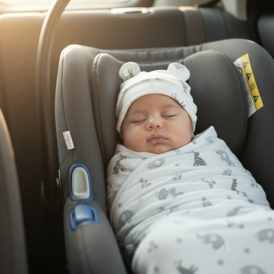 couverture d emmaillotage coton doux avec fermeture velcro et accès couche pratique, emmaillotage sécurisé dès la naissance