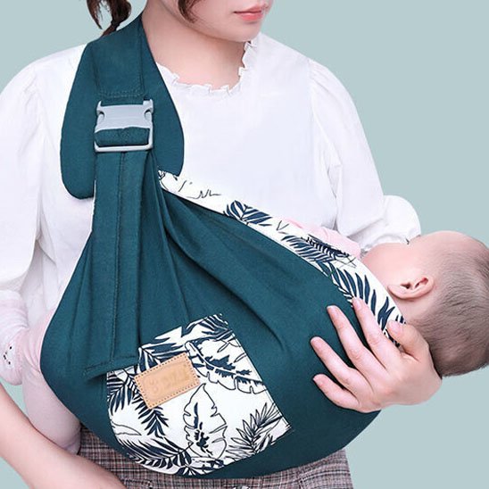 Echarpe de portage respirant avec position physiologique et confort optimal