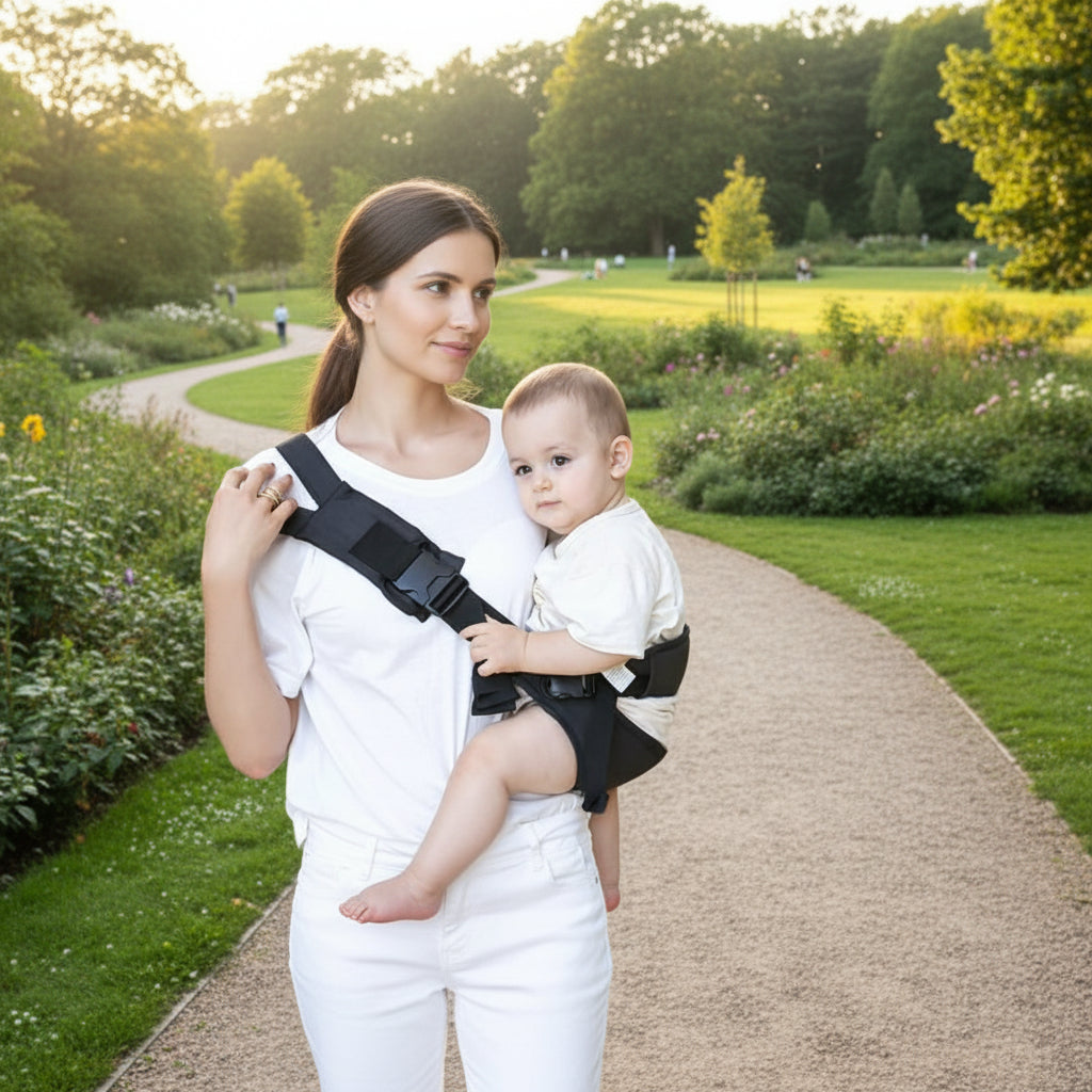 leger et confortable pour le parent et bébé echarpe de portage