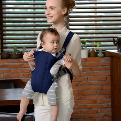 Porte bébé avec pochette de rangement intégrée pour accessoires essentiels