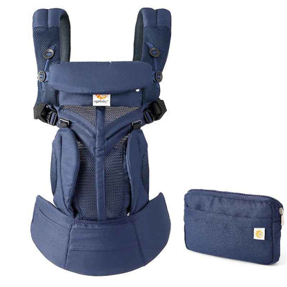 Porte Bébé - BreathBabyBag™ - Bleu Marine