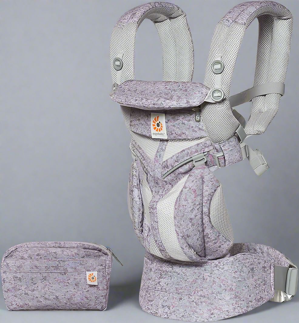 Porte Bébé - BreathBabyBag™ - Mauve Lavande - Ma boutique