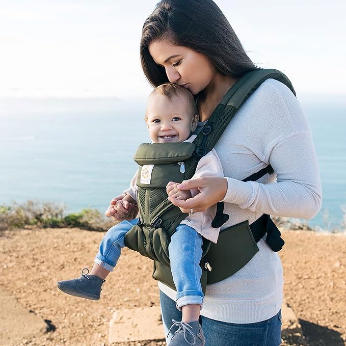 Porte Bébé - BreathBabyBag™ - Vert Olive - Ma boutique