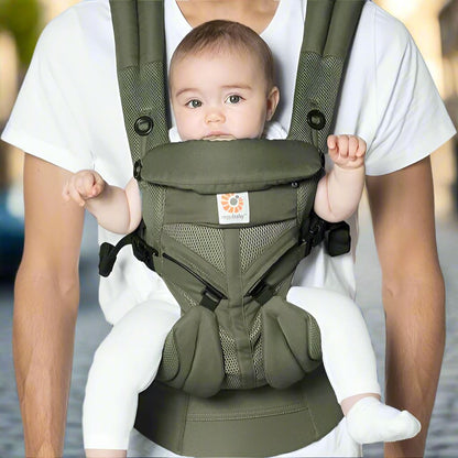 Porte Bébé BreathBabyBag™ Vert Olive Ma boutique