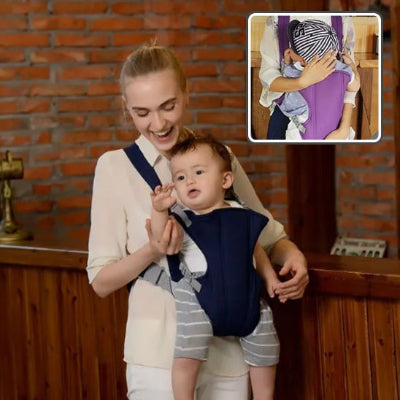 Porte bébé face au monde respirant avec soutien dorsal ergonomique pour bébé