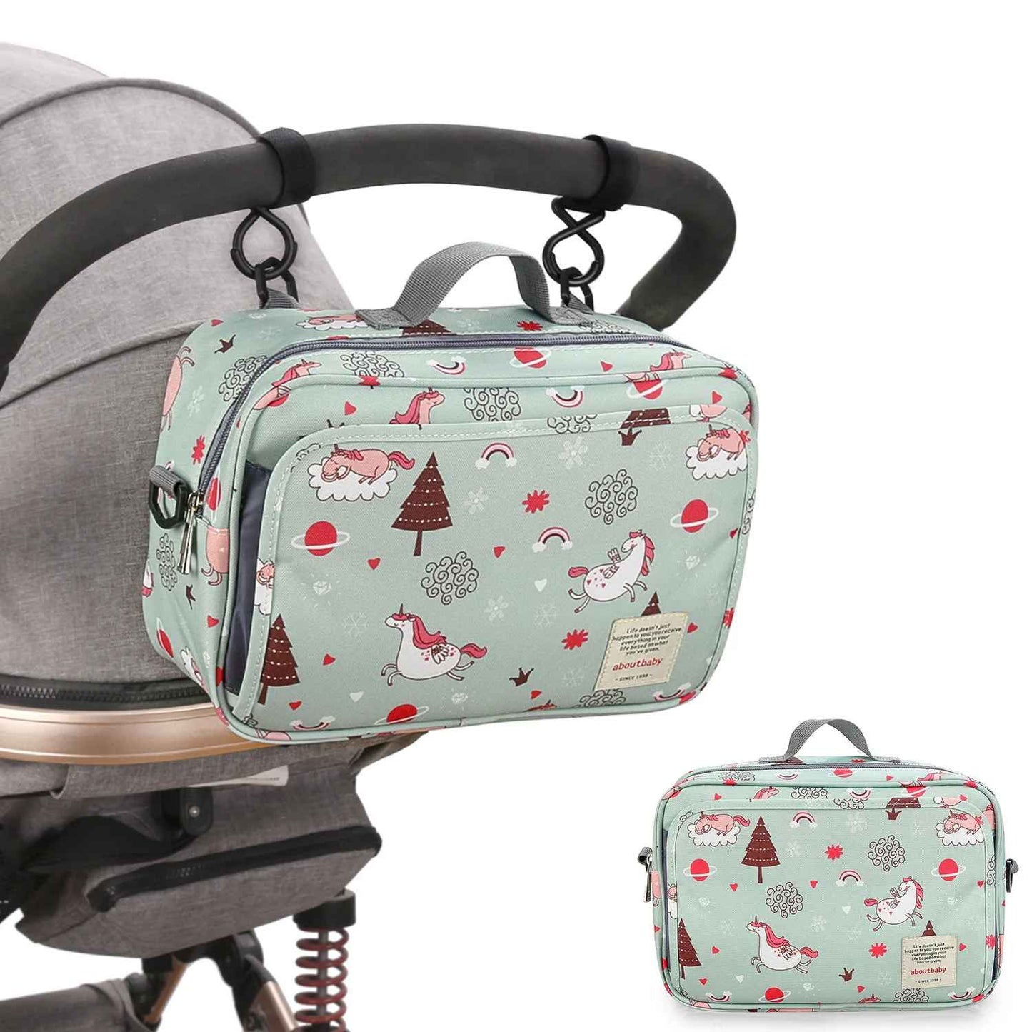 pratique leger sac voyage babybag licorne