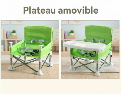 retirer la plaque chaise vert revolutionnaire