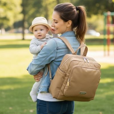 Sac a dos a langer pour sorties en tranquillité 