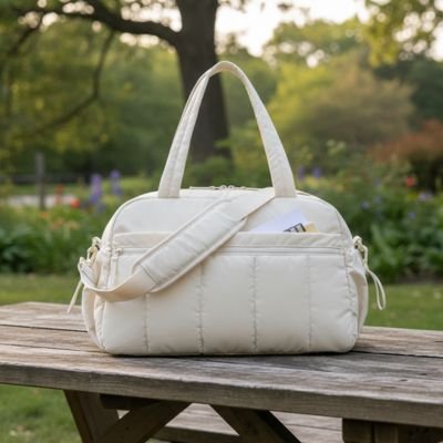 Sac a langer multifonction spacieux et confortable avec poignées renforcées et tissu matelassé facile d’entretien