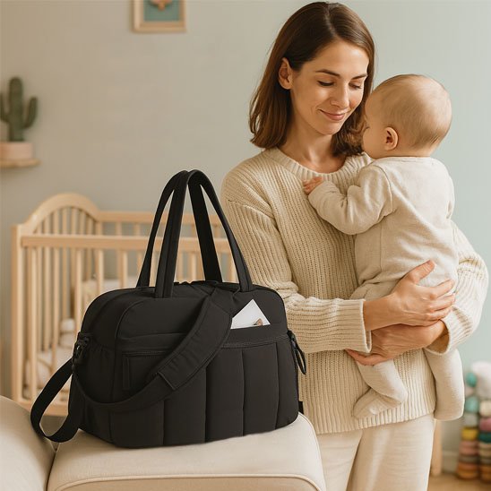 Sac a langer noir boutique petits géants