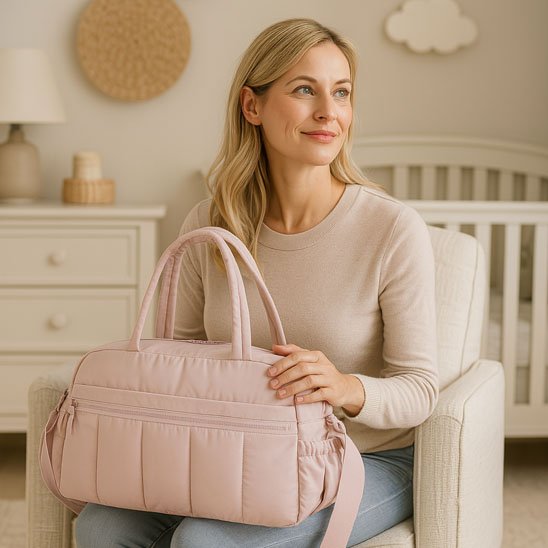 Sac a langer rose
