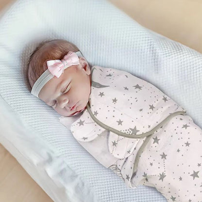 Swaddle bébé ergonomique avec ouverture bas pour changement de couche facile et sommeil paisible