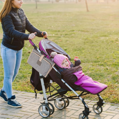 Tapis à langer nomade portable pliable avec surface imperméable confortable pour bébé en déplacement