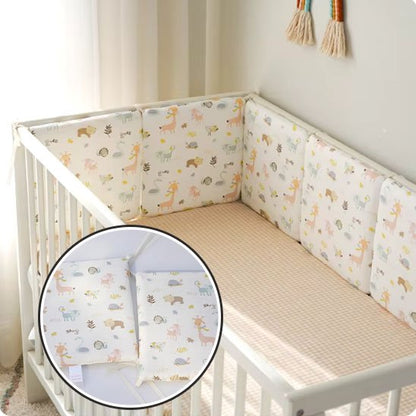 Tour de lit bébé design animal attache facile